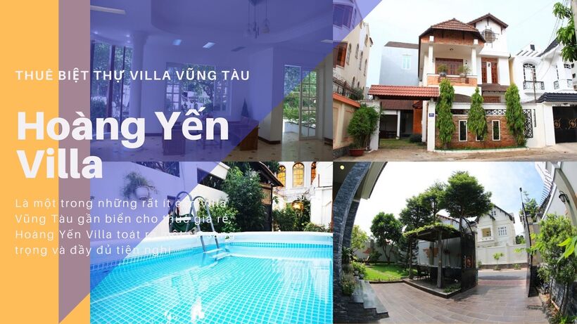 20 Biệt thự villa Vũng Tàu giá rẻ đẹp view biển cho thuê nguyên căn